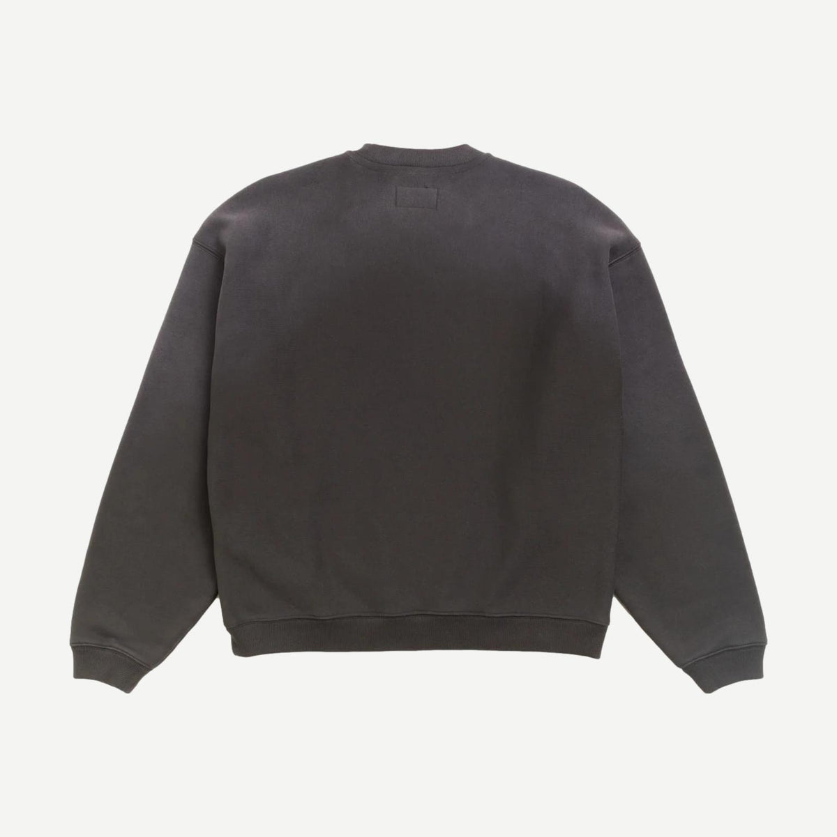 Sun Faded Oversize Crew - Black - Galvanic.co