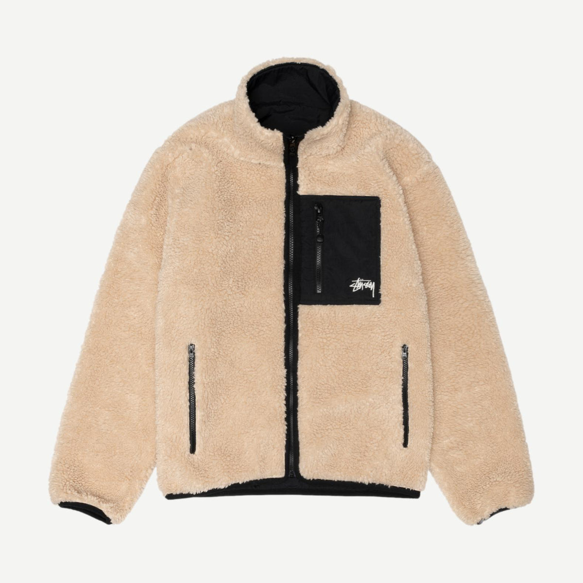 Sherpa Reversible Jacket - Beige