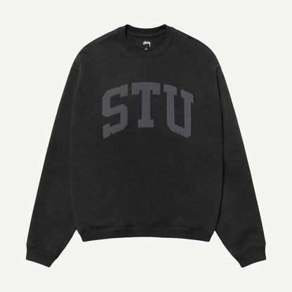 STU Applique Crew - Black - Galvanic.co