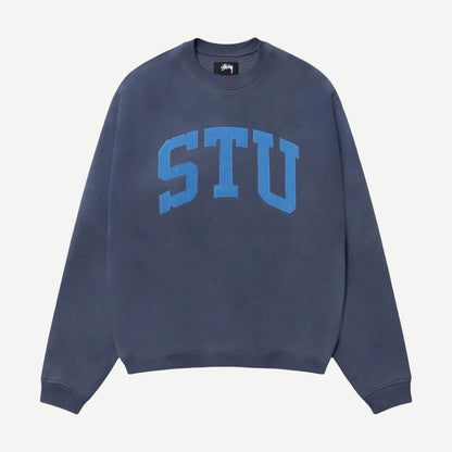 STU Applique Crew - Blue - Galvanic.co