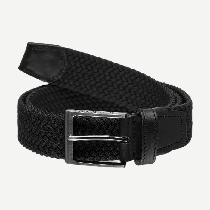 Walker Webbing Belt - Black/Black - Galvanic.co