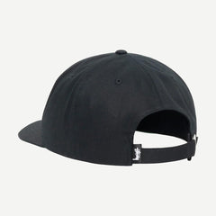 STU Arch Strapback Cap - Shadow Black - Galvanic.co