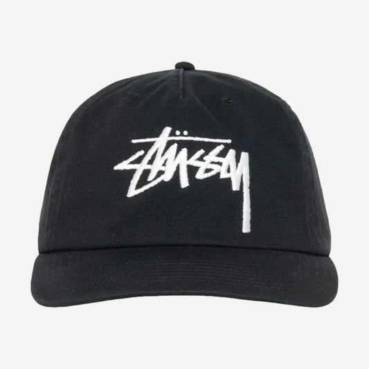 Big Stock Mid Depth Cap - Shadow Black