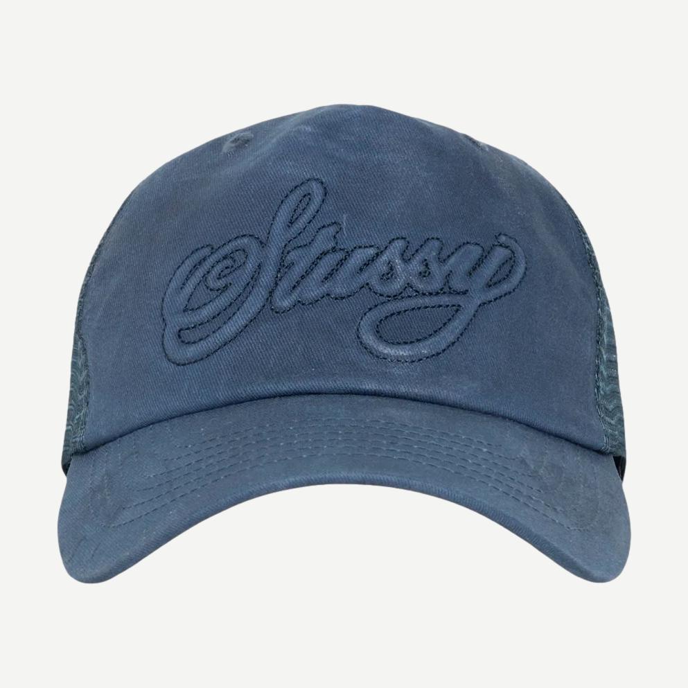 Trucker Cursive Stitch - Galvanic.co
