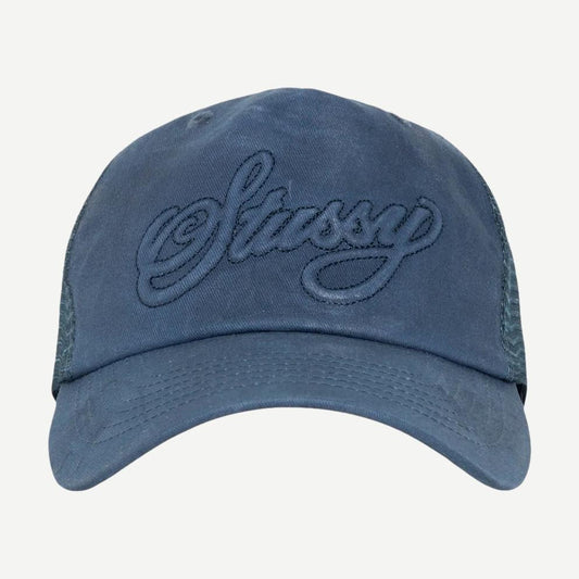 Trucker Cursive Stitch - Galvanic.co