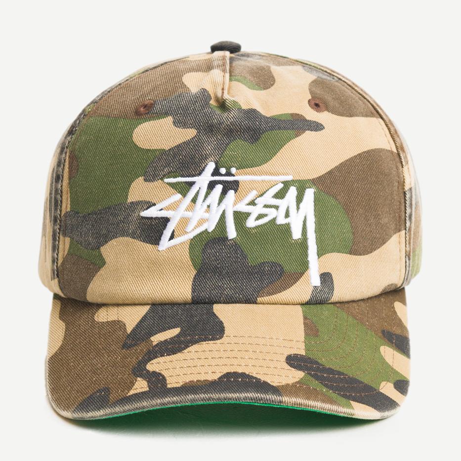 Big Stock Mid Depth Cap - Camo