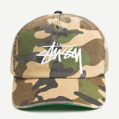 Big Stock Mid Depth Cap - Camo