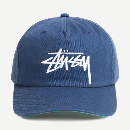 Big Stock Mid Depth Cap - Deep Blue