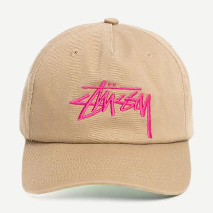 Big Stock Mid Depth Cap - Khaki