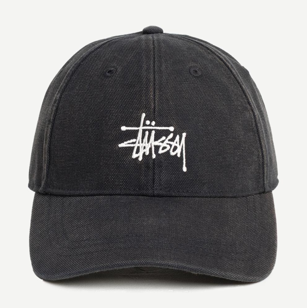 LP Washed Basic Canvas Cap - Black