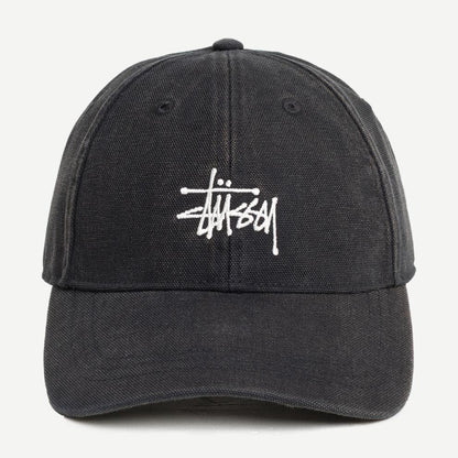 LP Washed Basic Canvas Cap - Black
