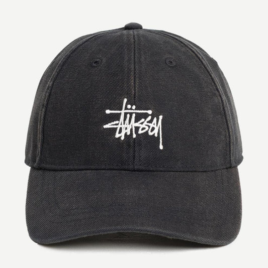 LP Washed Basic Canvas Cap - Black