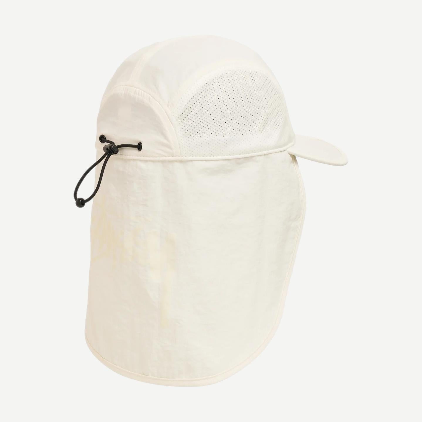 Foldable Shade Hat - Bone