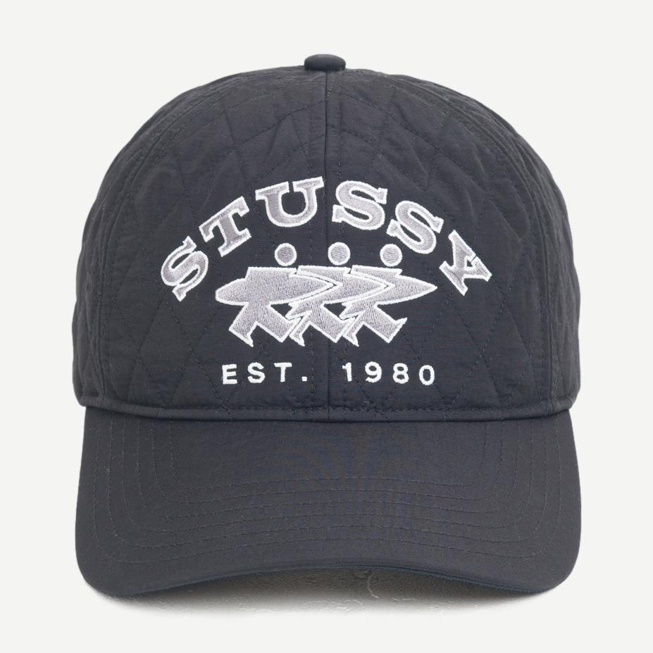MD Quilted Surfwalk Cap - Black
