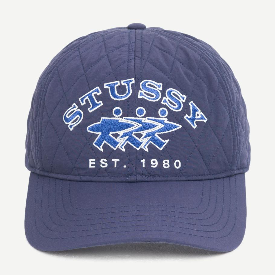MD Quilted Surfwalk Cap - Navy