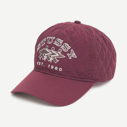 MD Quilted Surfwalk Cap - Wine