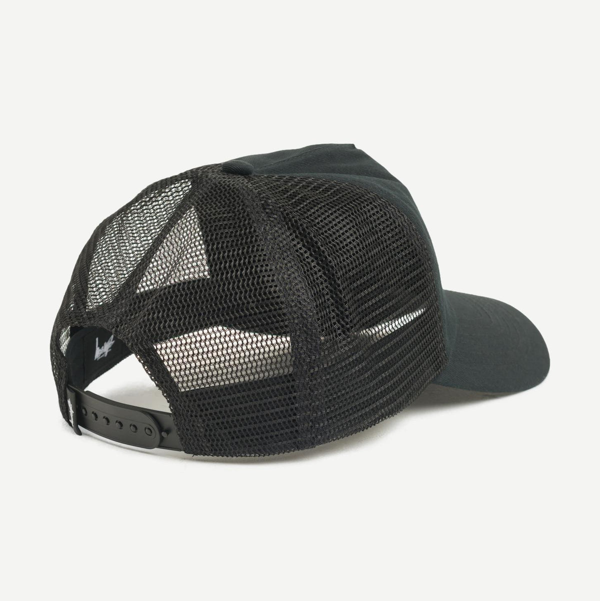 Trucker S Crown Cap - Black