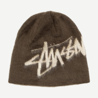 Brushed Out Stock Skullcap - Brown