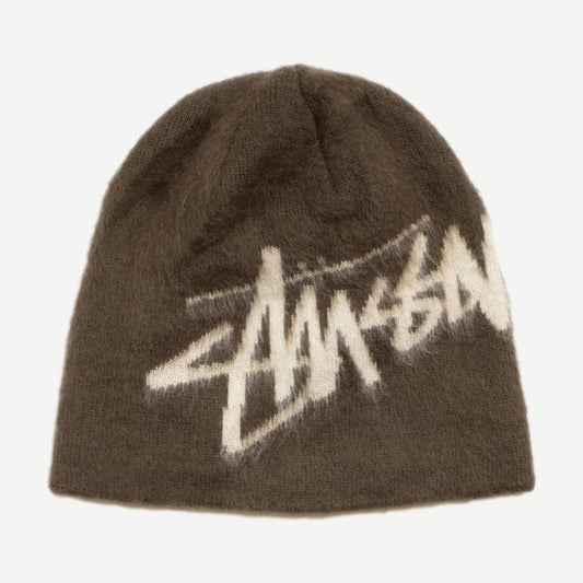 Brushed Out Stock Skullcap - Brown - Galvanic.co