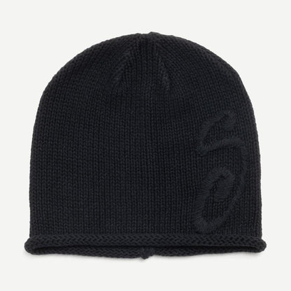 S Knit Skullcap - Black - Galvanic.co