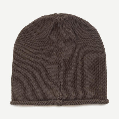 S Knit Skullcap - Brown