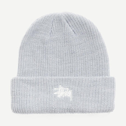 Basic Cuff Beanie - Heather Grey