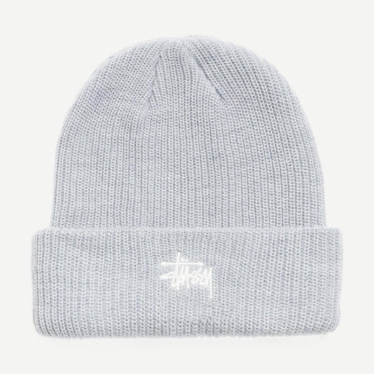 Basic Cuff Beanie - Heather Grey