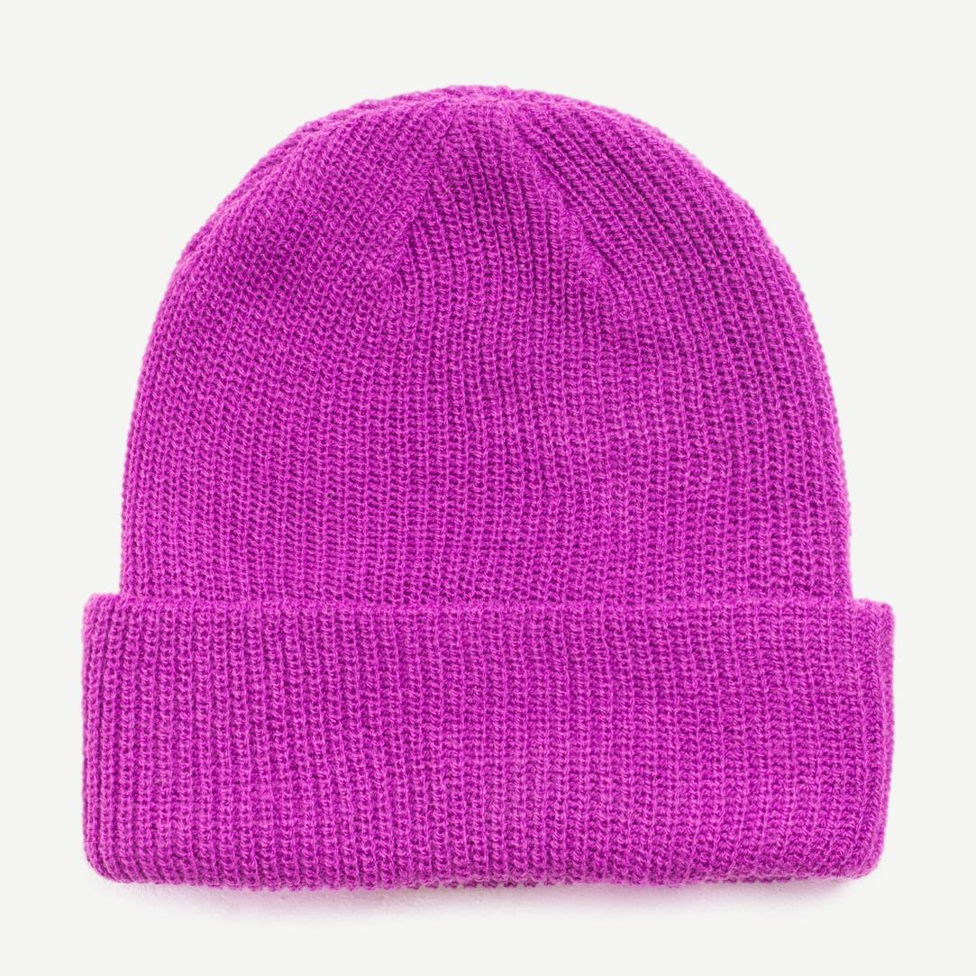 Basic Cuff Beanie - Violet