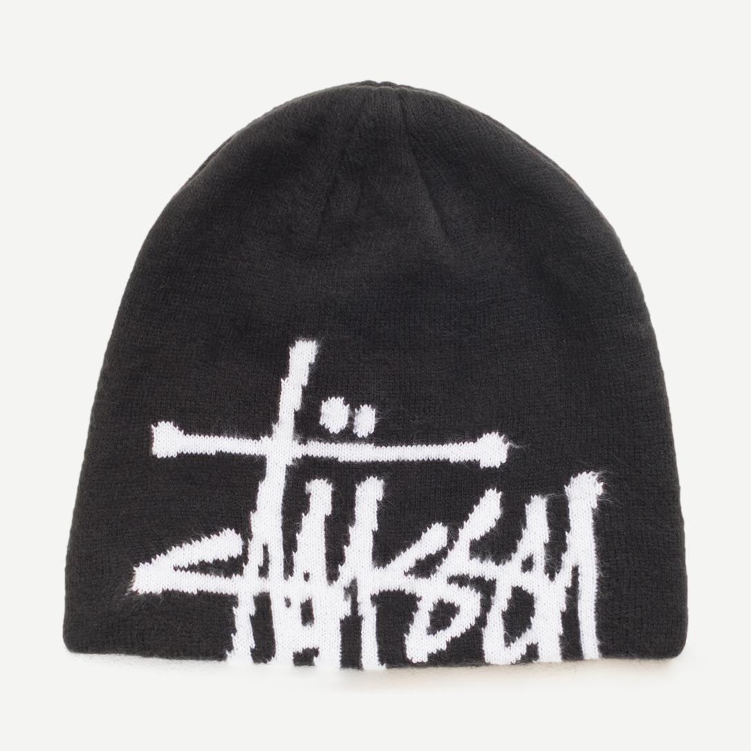 Brushed Out Basic Skullcap - Black