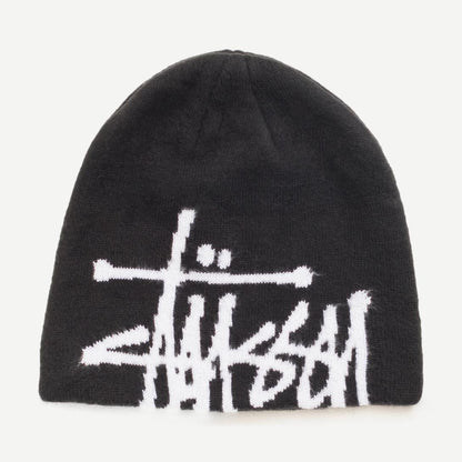 Brushed Out Basic Skullcap - Black