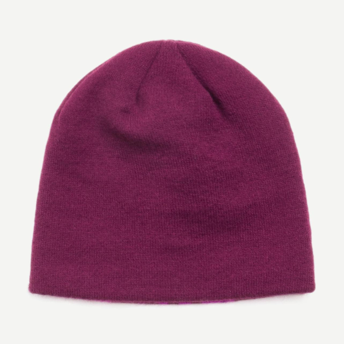 Brushed Out Basic Skullcap - Plum