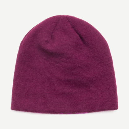 Brushed Out Basic Skullcap - Plum