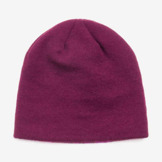 Brushed Out Basic Skullcap - Plum