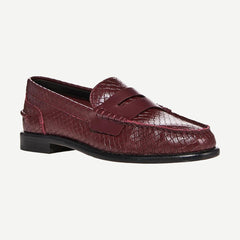 Carter Loafer - Wine Basketweave - Galvanic.co