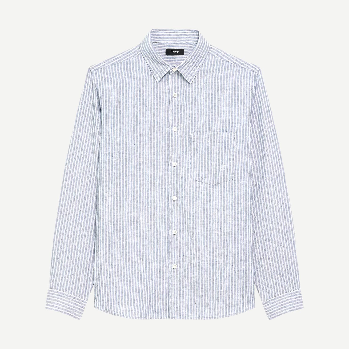 Irving Summer Striped - Dark Rainstorm/Eggshell - Galvanic.co