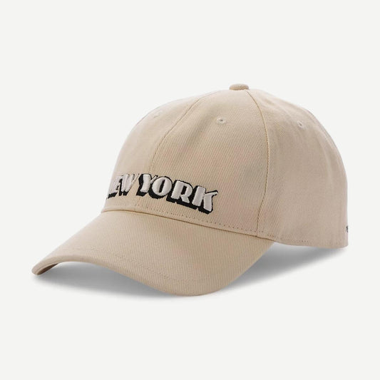 Harlow Baseball Cap NY - Vintage Cream