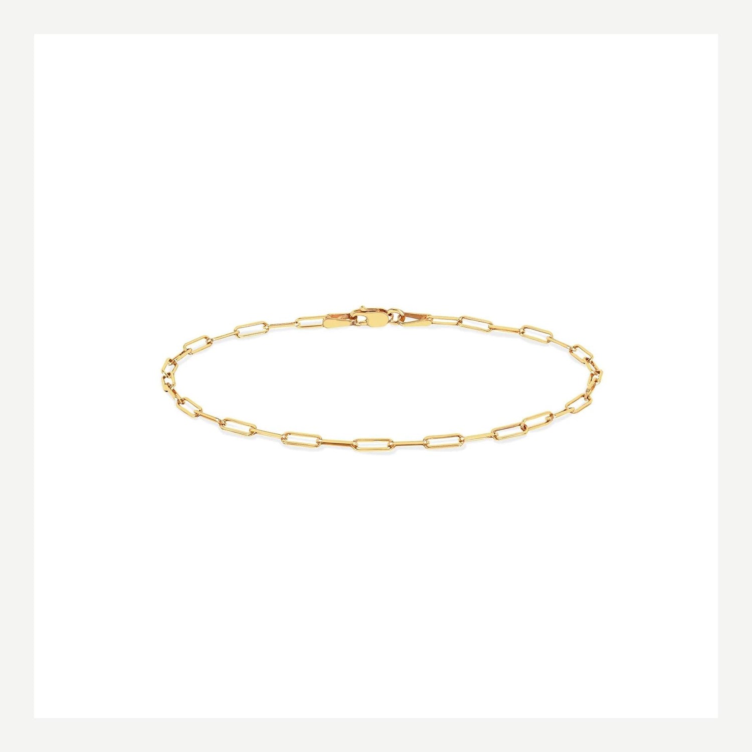 14KY Mini Lola Chain Bracelet 7" - Galvanic.co