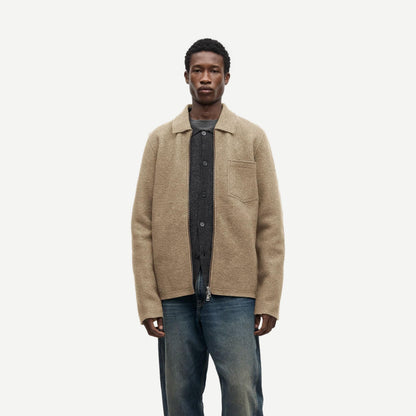 Hannes Full Zip - Lead Grey