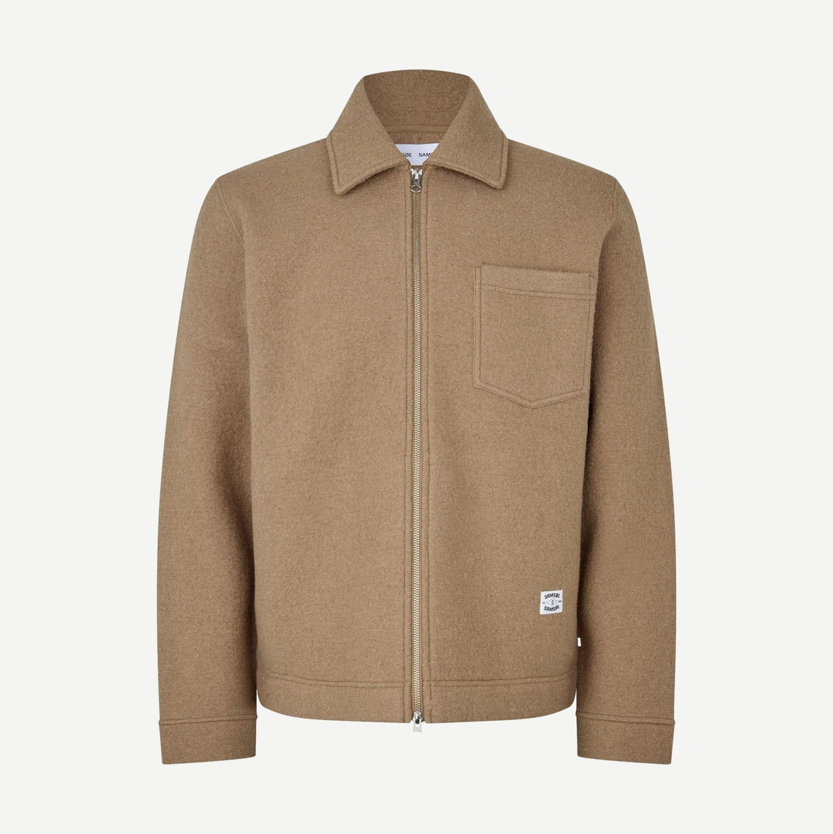 Hannes Full Zip - Lead Grey - Galvanic.co