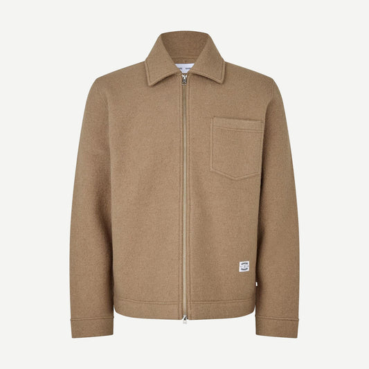 Hannes Full Zip - Lead Grey