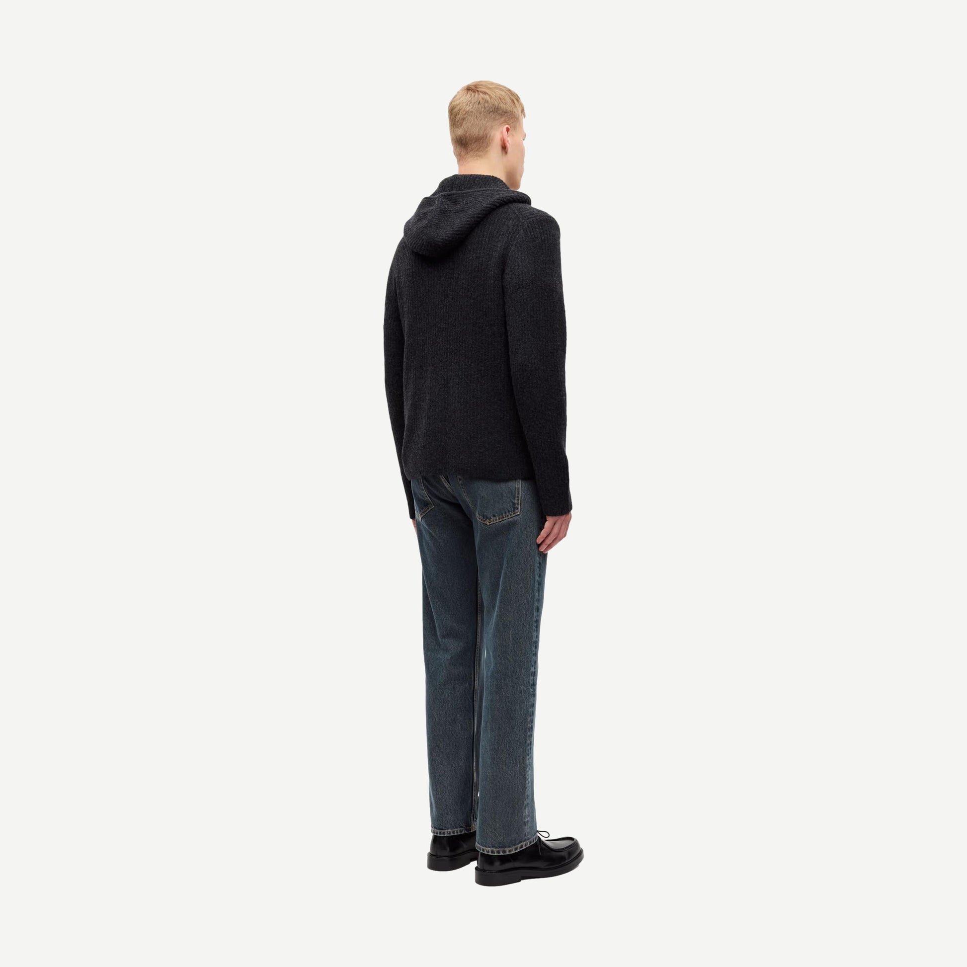 Sakoji Hoodie - Black Melange - Galvanic.co