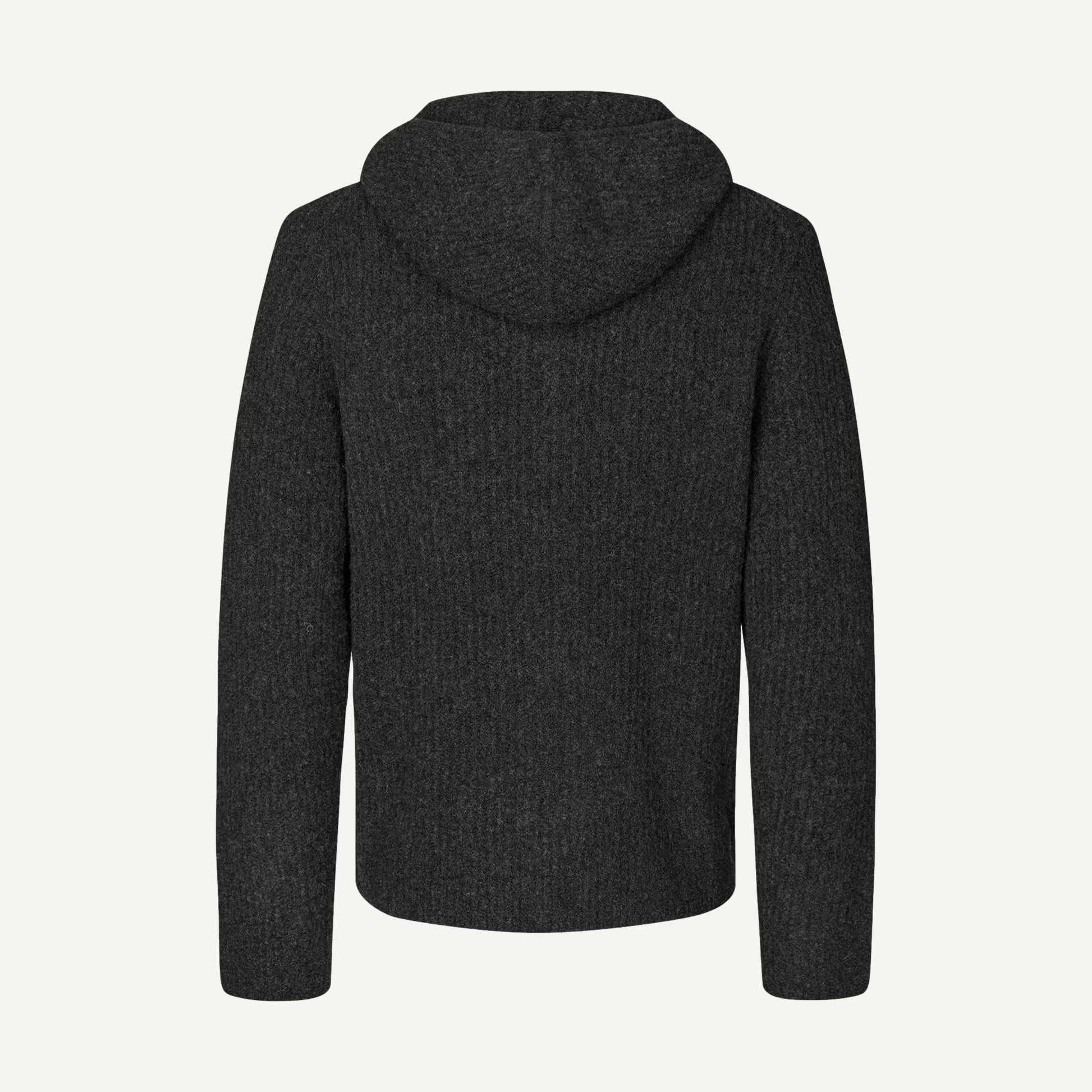 Sakoji Hoodie - Black Melange - Galvanic.co