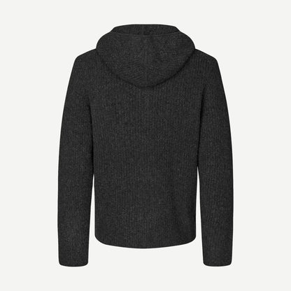 Sakoji Hoodie - Black Melange - Galvanic.co