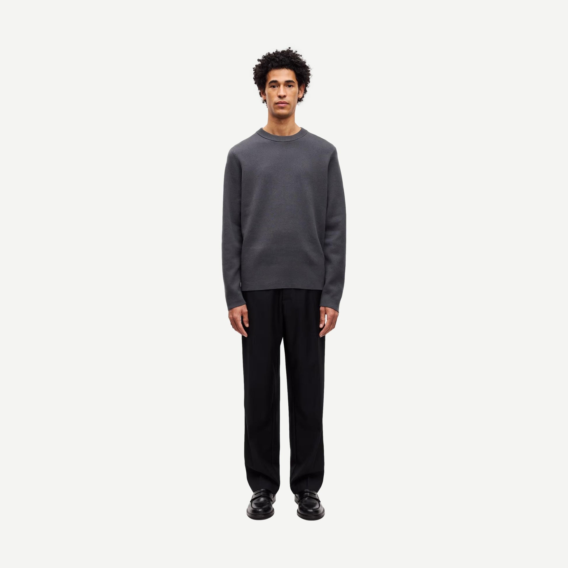 Saniklas Sweater - Black Oyster - Galvanic.co
