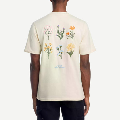 Wild Flower T-Shirt - Eggnog White - Galvanic.co