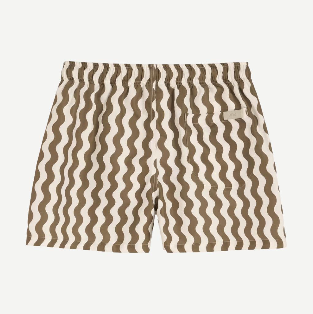 Fine Waver Swim Short - Beige - Galvanic.co