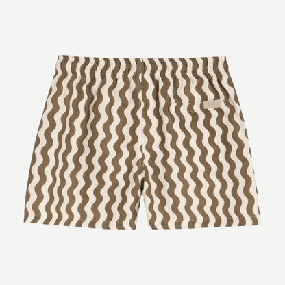 Fine Waver Swim Short - Beige - Galvanic.co