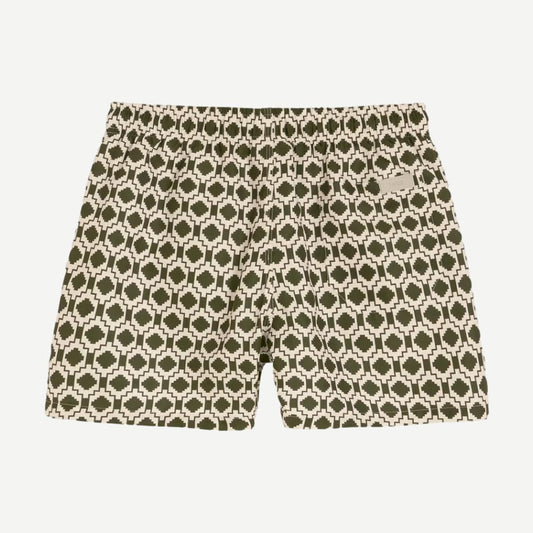 Pine Mitu Swim Shorts - Dark Green - Galvanic.co
