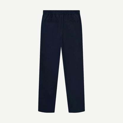 Como Tapered Drawstring Pants - Navy - Galvanic.co