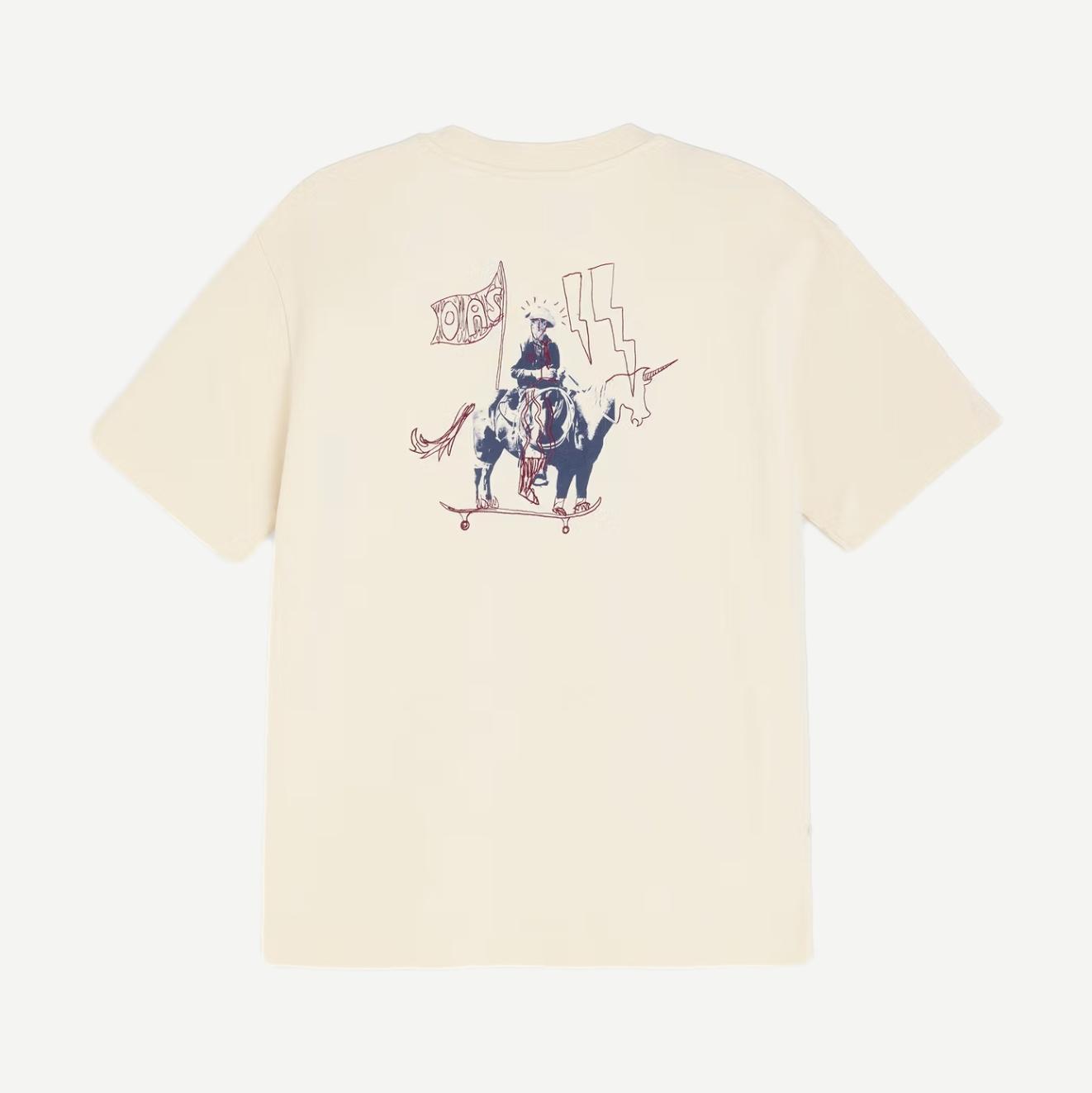 Bronc Ovi Tee - Ecru - Galvanic.co